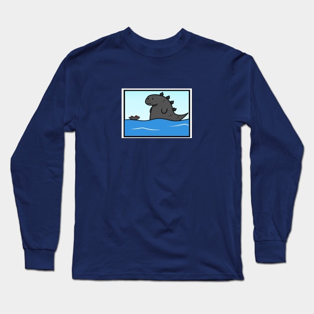 Lil dinosaur monster Long Sleeve T-Shirt by Coexistence The Series